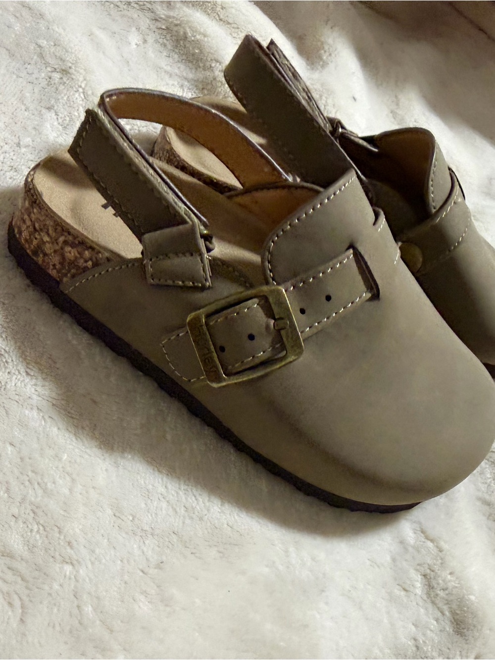 Kids Buckle Clog Sandals
